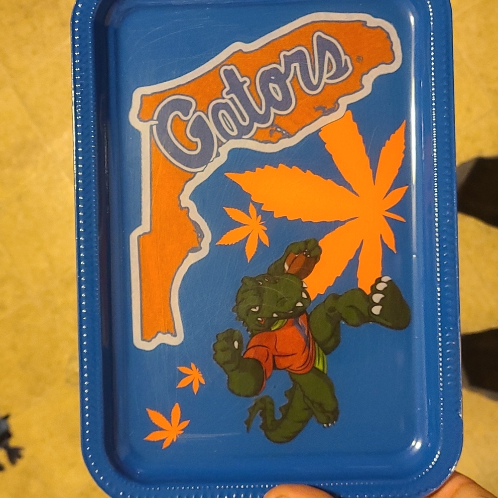 Florida Gator rolling tray